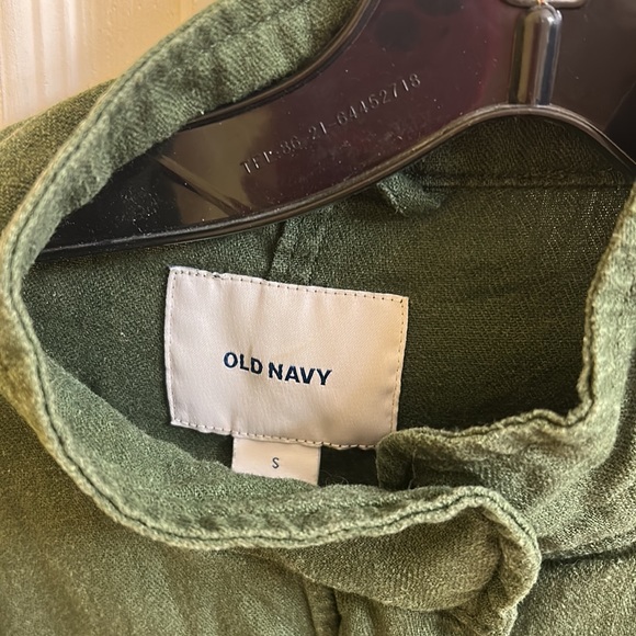 Old Navy Linen Utility Jacket - Picture 3 of 5